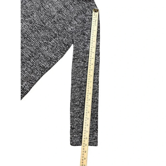 J. Crew Factory Funnel Neck Fleece Lined Pullover Sweater Plaid XS h1549 - Picture 11 of 15